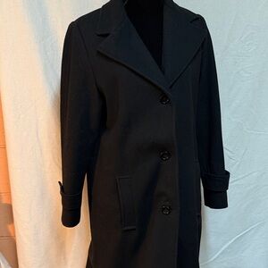 London Fog Women's Black Trench Coat